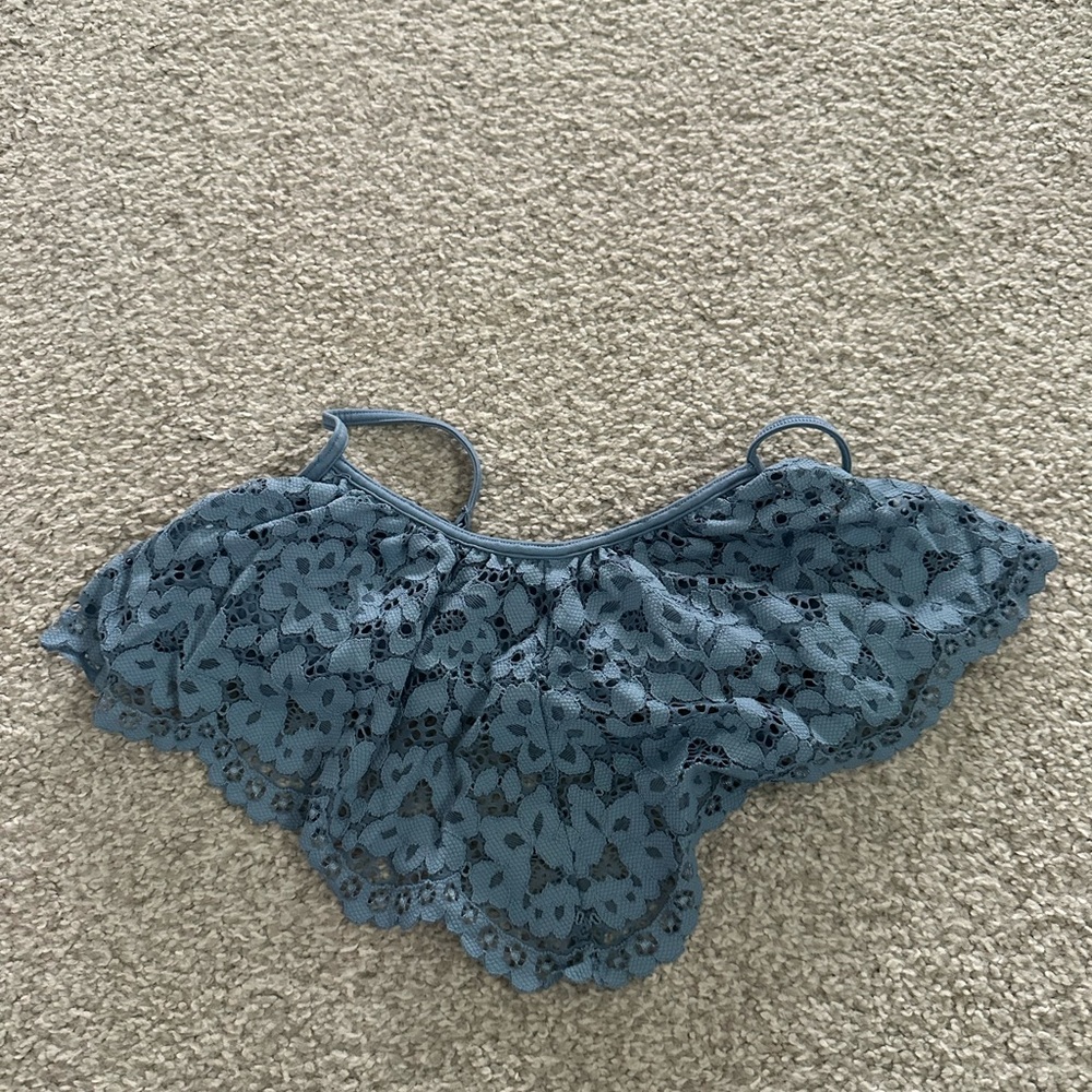 ✨ Bundle any 2 bras for $25!✨Victoria's Secret Dusty Blue Bralette